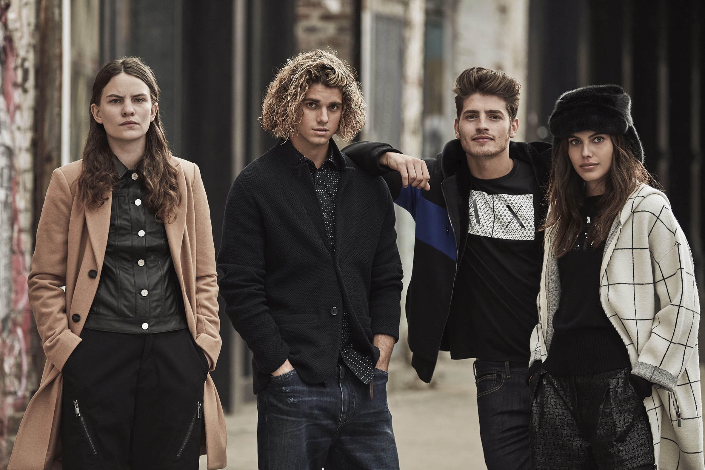 Hero Section for Armani Exchange