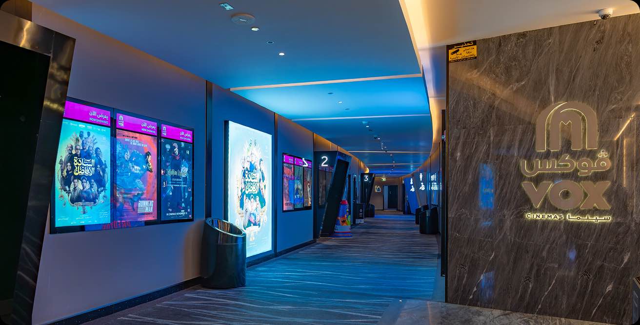 Hero Section for Vox Cinemas